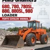Allis-Chalmers 680, 780, 780SL, 880, 880SL, 980 Loader Parts Catalog Manual Allis-Chalmers 680, 780, 780SL, 880, 880SL, 980 Loader Parts Catalog Manual