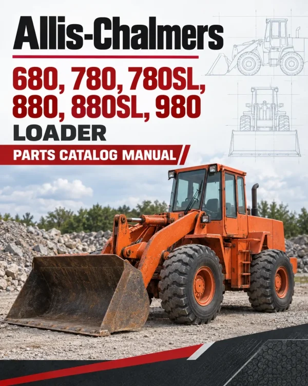 Allis-Chalmers 680, 780, 780SL, 880, 880SL, 980 Loader Parts Catalog Manual Allis-Chalmers 680, 780, 780SL, 880, 880SL, 980 Loader Parts Catalog Manual
