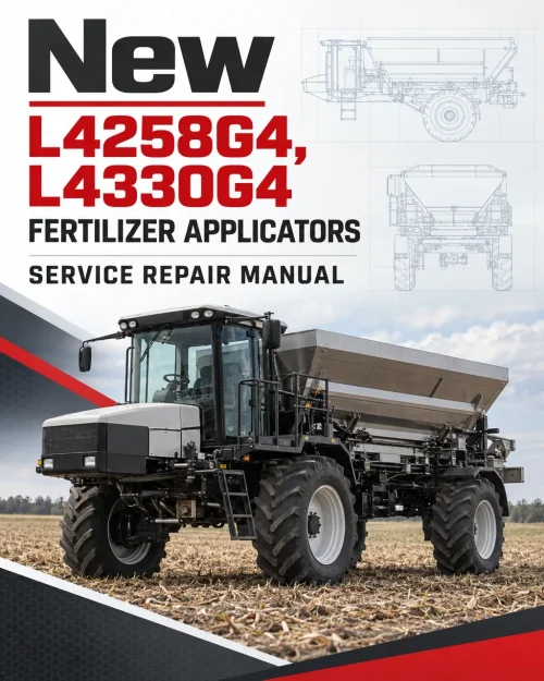 New Leader L4258G4, L4330G4 Fertilizer Applicators Service Repair Manual New Leader L4258G4, L4330G4 Fertilizer Applicators Service Repair Manual