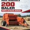Allis-Chalmers 200 Baler Parts Catalog Manual