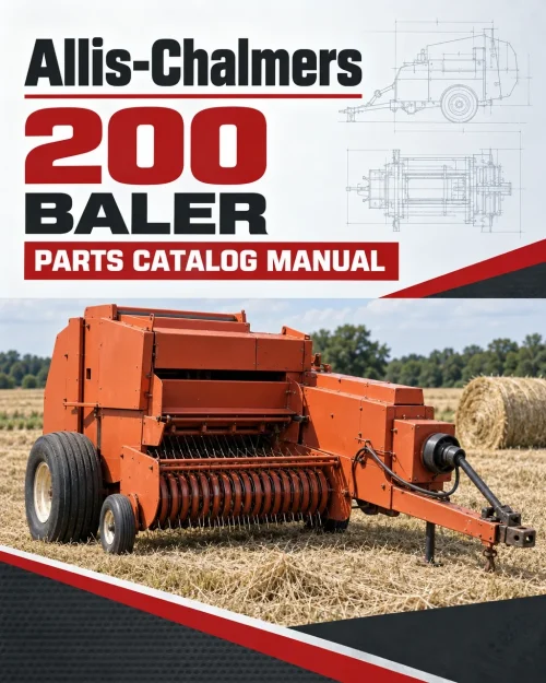 Allis-Chalmers 200 Baler Parts Catalog Manual Allis-Chalmers 200 Baler Parts Catalog Manual