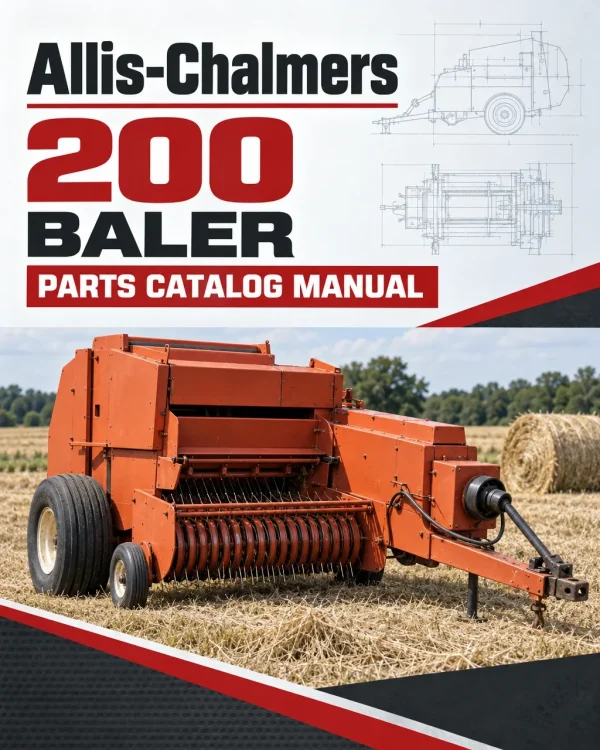 Allis-Chalmers 200 Baler Parts Catalog Manual