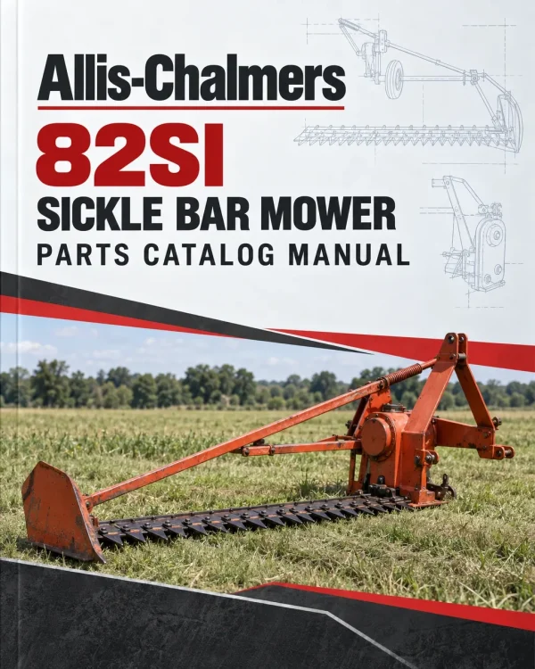 Allis-Chalmers 82SI Sickle Bar Mower Parts Catalog Manual Allis-Chalmers 82SI Sickle Bar Mower Parts Catalog Manual