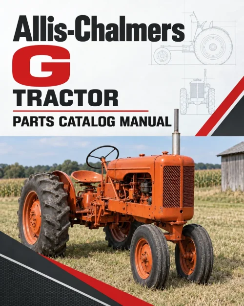 Allis-Chalmers G Tractor Parts Catalog Manual Allis-Chalmers G Tractor Parts Catalog Manual