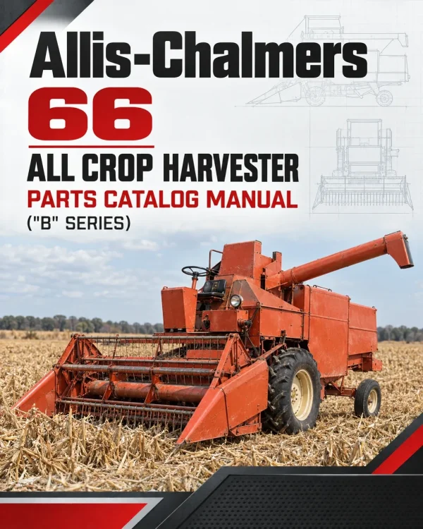 Allis-Chalmers 66 All Crop Harvester Parts Catalog Manual ("B" Series) Allis-Chalmers 66 All Crop Harvester Parts Catalog Manual ("B" Series)