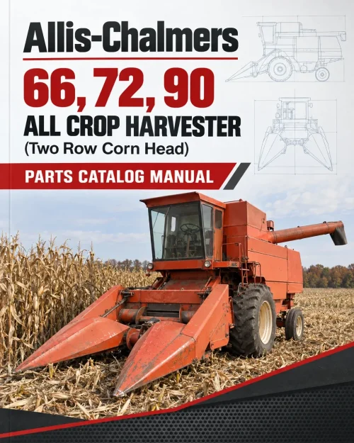 Allis-Chalmers 66, 72, 90 All Crop Harvester Parts Catalog Manual (Two Row Corn Head) Allis-Chalmers 66, 72, 90 All Crop Harvester Parts Catalog Manual (Two Row Corn Head)