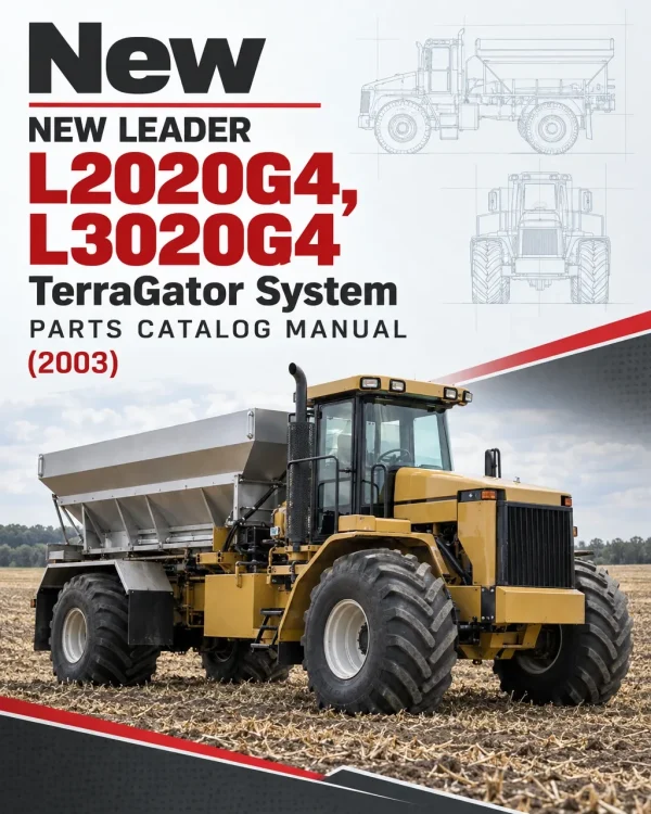 New Leader L2020G4, L3020G4 TerraGator System Parts Catalog Manual (2003) New Leader L2020G4, L3020G4 TerraGator System Parts Catalog Manual (2003)