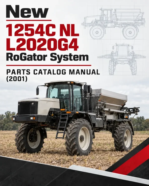New Leader 1254C Nl L2020G4 RoGator System Parts Catalog Manual (2001) New Leader 1254C Nl L2020G4 RoGator System Parts Catalog Manual (2001)