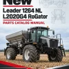 New Leader 1264 Nl L2020G4 RoGator System Parts Catalog Manual