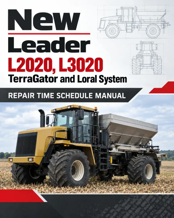 New Leader L2020, L3020 TerraGator and Loral System Repair Time Schedule Manual New Leader L2020, L3020 TerraGator and Loral System Repair Time Schedule Manual