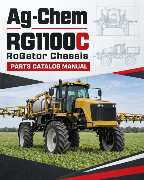 Ag-Chem RG1100C RoGator Chassis Parts Catalog Manual Ag-Chem RG1100C RoGator Chassis Parts Catalog Manual