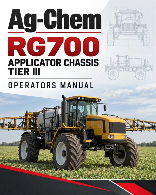 Ag-Chem RG700 Applicator Chassis Tier III Operators Manual Ag-Chem RG700 Applicator Chassis Tier III Operators Manual