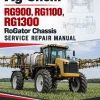 Ag-Chem RG900, RG1100, RG1300 RoGator Chassis Service Repair Manual