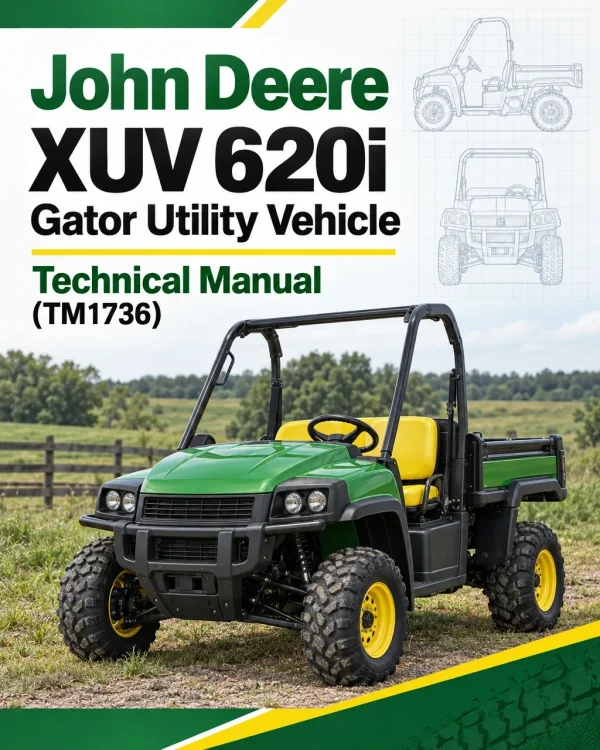 John Deere XUV 620i Gator Utility Vehicle Technical Manual (TM1736) John Deere XUV 620i Gator Utility Vehicle Technical Manual (TM1736)