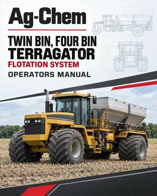 Ag-Chem Twin Bin, Four Bin TerraGator Flotation System Operators Manual