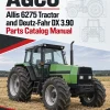 AGCO Allis 6275 Tractor and Deutz-Fahr DX 3.90 Parts Catalog Manual
