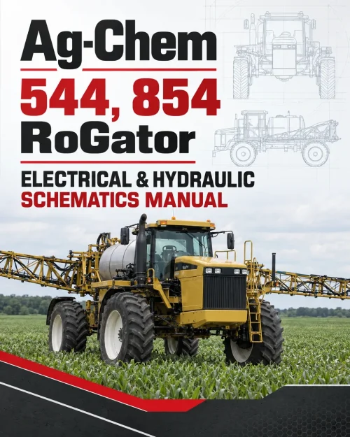 Ag-Chem 544, 854 RoGator Electrical & Hydraulic Schematics Manual Ag-Chem 544, 854 RoGator Electrical & Hydraulic Schematics Manual