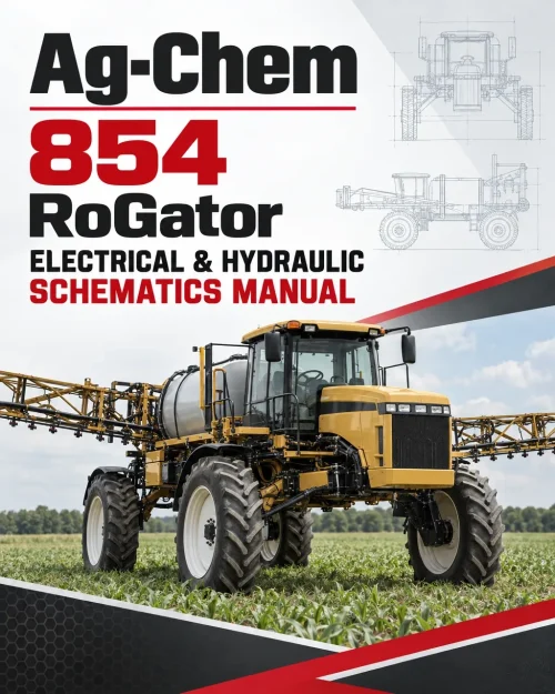 Ag-Chem 854 RoGator Electrical & Hydraulic Schematics Manual Ag-Chem 854 RoGator Electrical & Hydraulic Schematics Manual