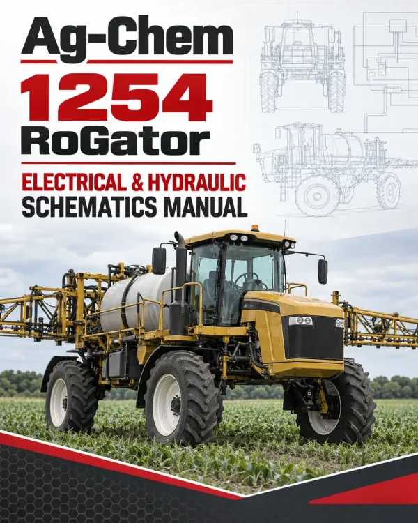Ag-Chem 1254 RoGator Electrical & Hydraulic Schematics Manual Ag-Chem 1254 RoGator Electrical & Hydraulic Schematics Manual