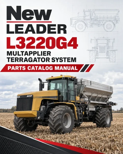 New Leader L3220G4 Multapplier TerraGator System Parts Catalog Manual New Leader L3220G4 Multapplier TerraGator System Parts Catalog Manual