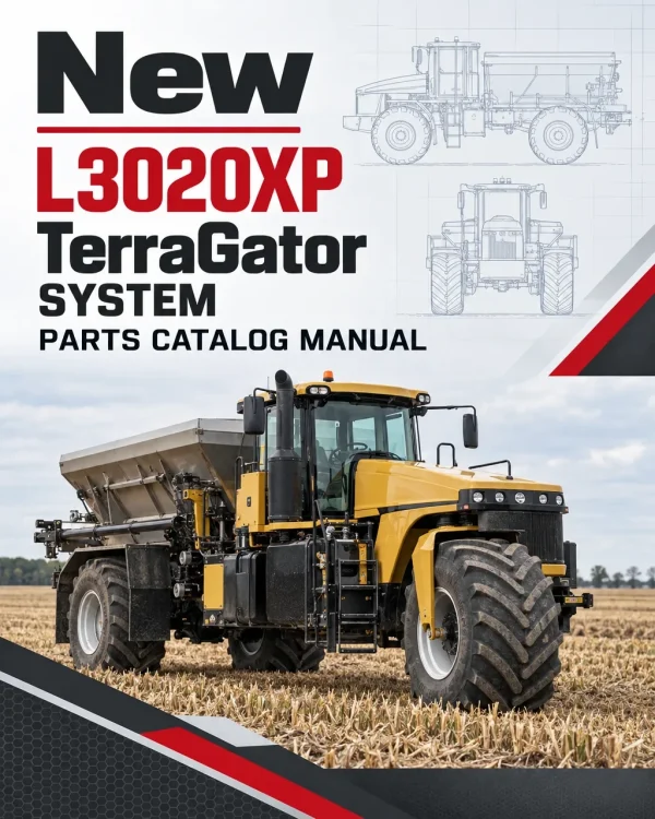 New Leader L3020XP TerraGator System Parts Catalog Manual