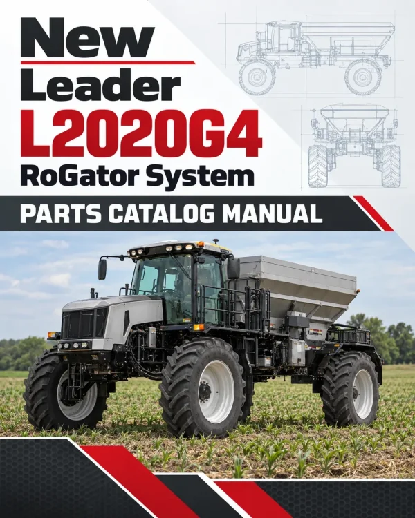 New Leader L2020G4 RoGator System Parts Catalog Manual New Leader L2020G4 RoGator System Parts Catalog Manual
