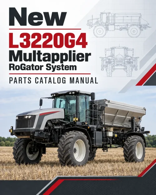 New Leader L3220G4 Multapplier RoGator System Parts Catalog Manual New Leader L3220G4 Multapplier RoGator System Parts Catalog Manual