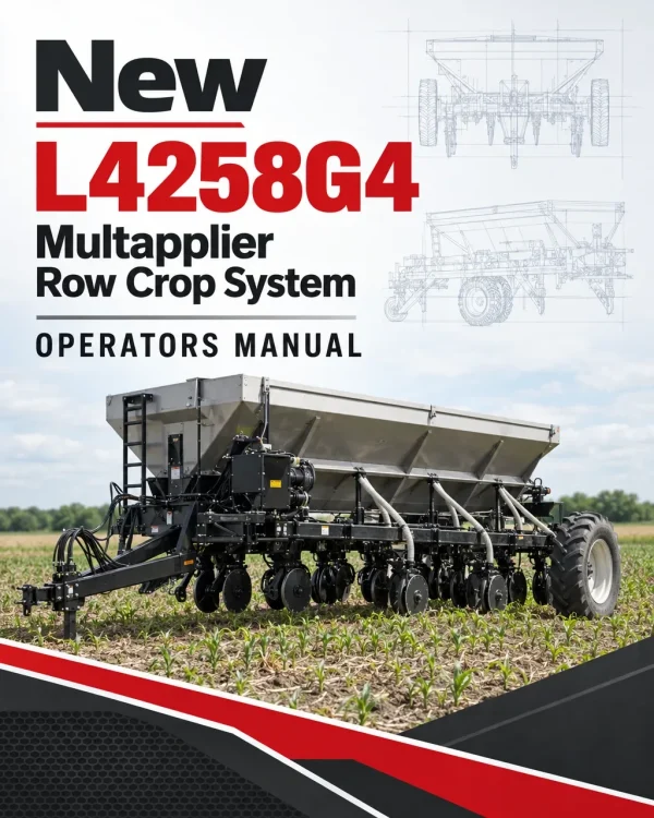 New Leader L4258G4 Multapplier Row Crop System Operators Manual New Leader L4258G4 Multapplier Row Crop System Operators Manual