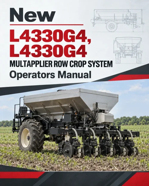 New Leader L4330G4, L4330G4 Multapplier Row Crop System Operators Manual