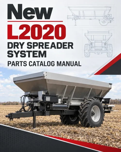 New Leader L2020 Dry Spreader System Parts Catalog Manual