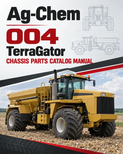 Ag-Chem 004 TerraGator Chassis Parts Catalog Manual Ag-Chem 004 TerraGator Chassis Parts Catalog Manual