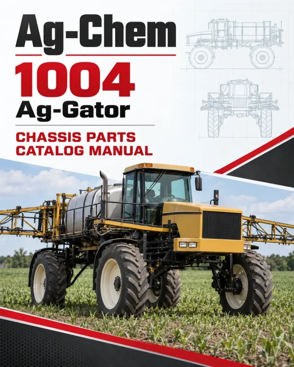 Ag-Chem 1004 Ag-Gator Chassis Parts Catalog Manual Ag-Chem 1004 Ag-Gator Chassis Parts Catalog Manual
