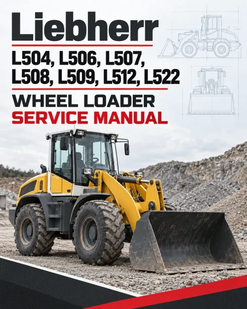 Liebherr L504, L506, L507, L508, L509, L512, L522 Wheel Loader Service Manual