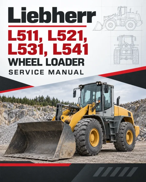 Liebherr L511, L521, L531, L541 Wheel Loader Service Manual Liebherr L511, L521, L531, L541 Wheel Loader Service Manual