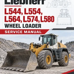 Liebherr L544, L554, L564, L574, L580 Wheel Loader Service Manual Liebherr L544, L554, L564, L574, L580 Wheel Loader Service Manual