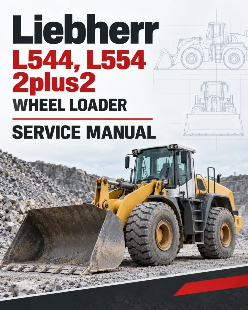 Liebherr L544, L554 2plus2 Wheel Loader Service Manual