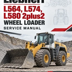 Liebherr L564, L574, L580 2plus2 Wheel Loader Service Manual