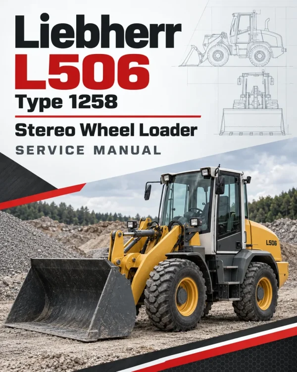Liebherr L506 Type 1258 Stereo Wheel Loader Service Manual