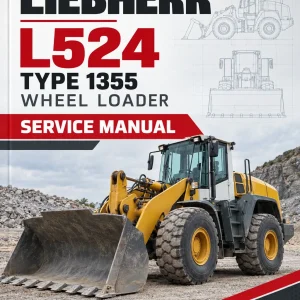 Liebherr L524 Type 1355 Wheel Loader Service Manual