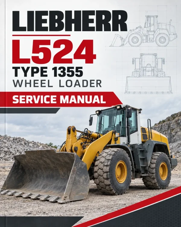 Liebherr L524 Type 1355 Wheel Loader Service Manual