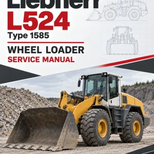 Liebherr L524 Type 1585 Wheel Loader Service Manual