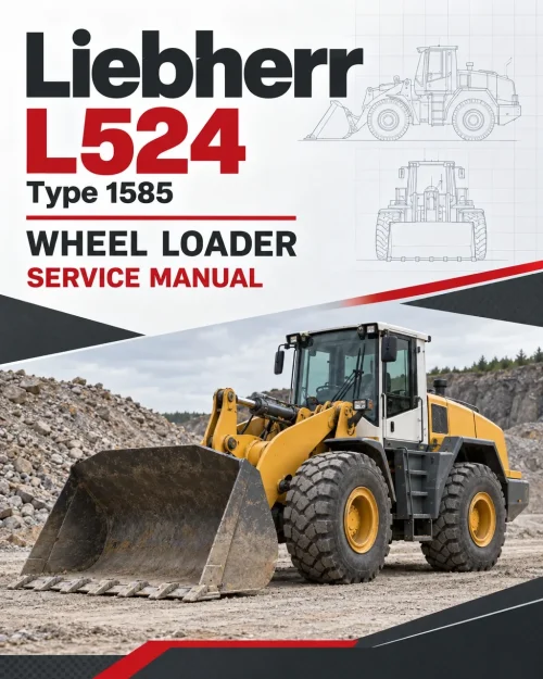 Liebherr L524 Type 1585 Wheel Loader Service Manual