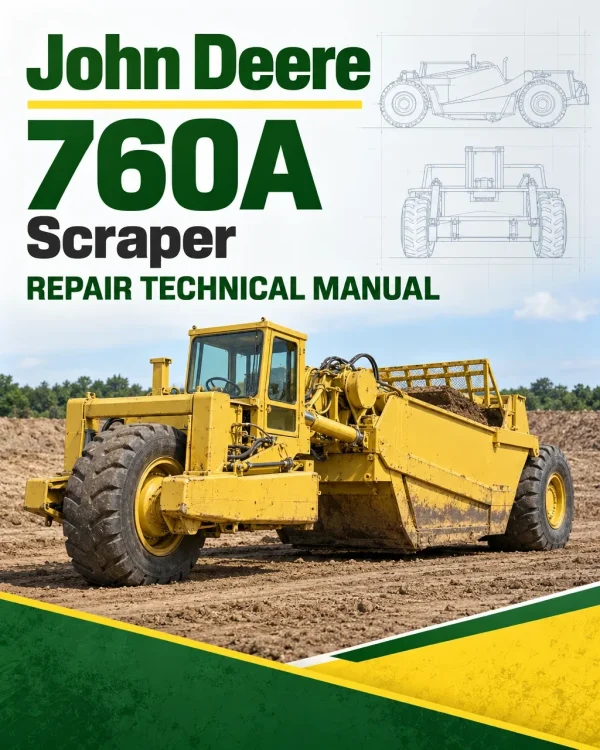 John Deere 760A Scraper Repair Technical Manual (TM1018) John Deere 760A Scraper Repair Technical Manual (TM1018)