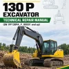 John Deere 130 P Excavator Technical Repair Manual (SN 1FF130PA_F_00001 and up)