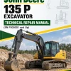 John Deere 135 P Excavator Technical Repair Manual (SN F000001 and Up)