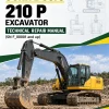 John Deere 210 P Excavator Technical Repair Manual (SN F_00001 and up)