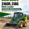 John Deere 316GR, 318G Skid Loader Technical Repair Manual (SN J435000 and Up - EH Control)