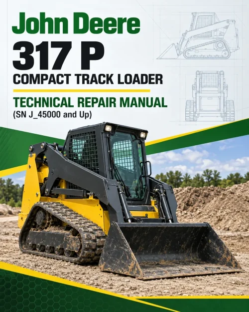 John Deere 317 P Compact Track Loader Technical Repair Manual (SN J_45000 and Up) John Deere 317 P Compact Track Loader Technical Repair Manual (SN J_45000 and Up)