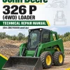 John Deere 326 P (4WD) Loader Technical Repair Manual (SN ZB076859 and Up)