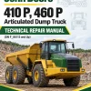 John Deere 410 P, 460 P Articulated Dump Truck Technical Repair Manual (SN F_06113 and Up)